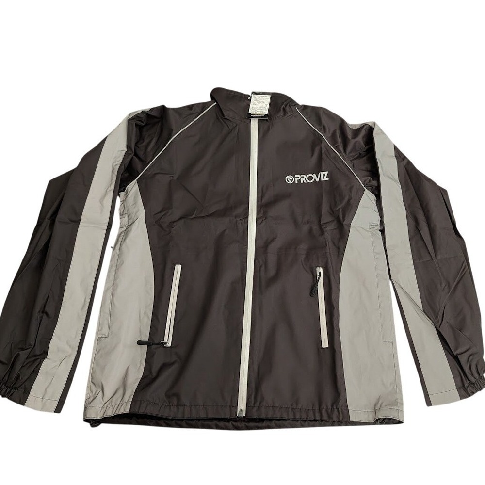 Proviz Nightrider Waterproof‎ Highly Reflective Cycling Jacket Men Large NEW